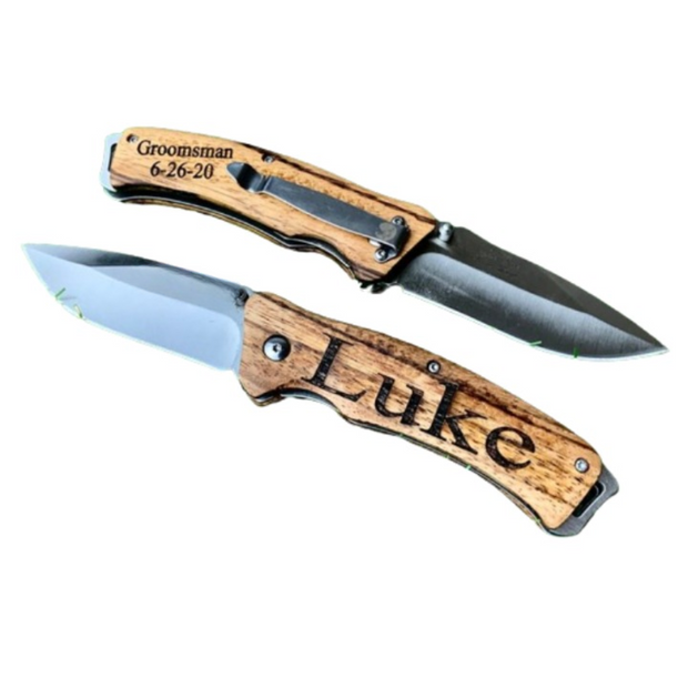 Groomsmen Proposal Personalized Knife