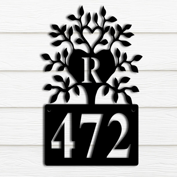 Metal Address Plaque Numbers For Decor