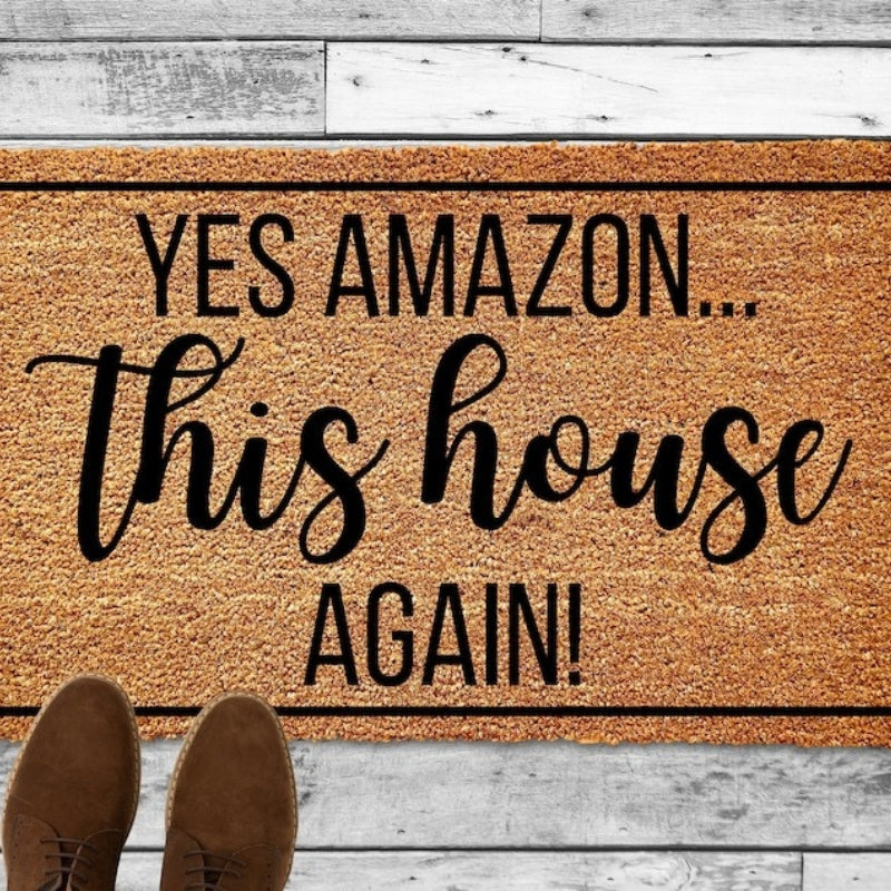 Porch Decor Printed Doormat