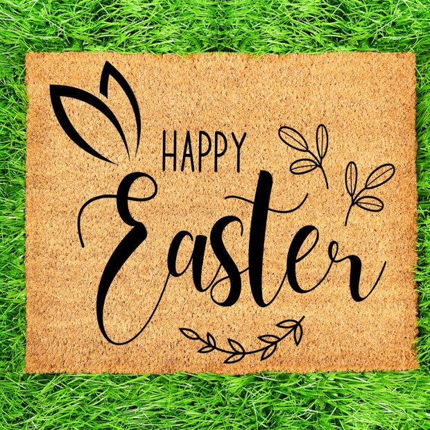 Happy Easter Welcome Doormat