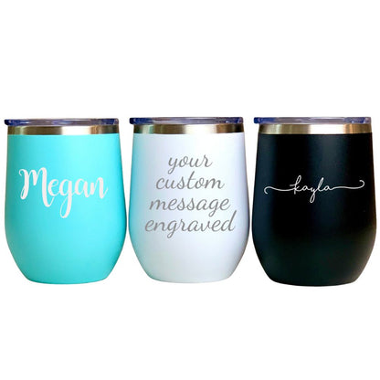 Personalized Wine Tumbler