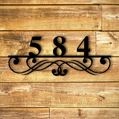 Custom Address Sign