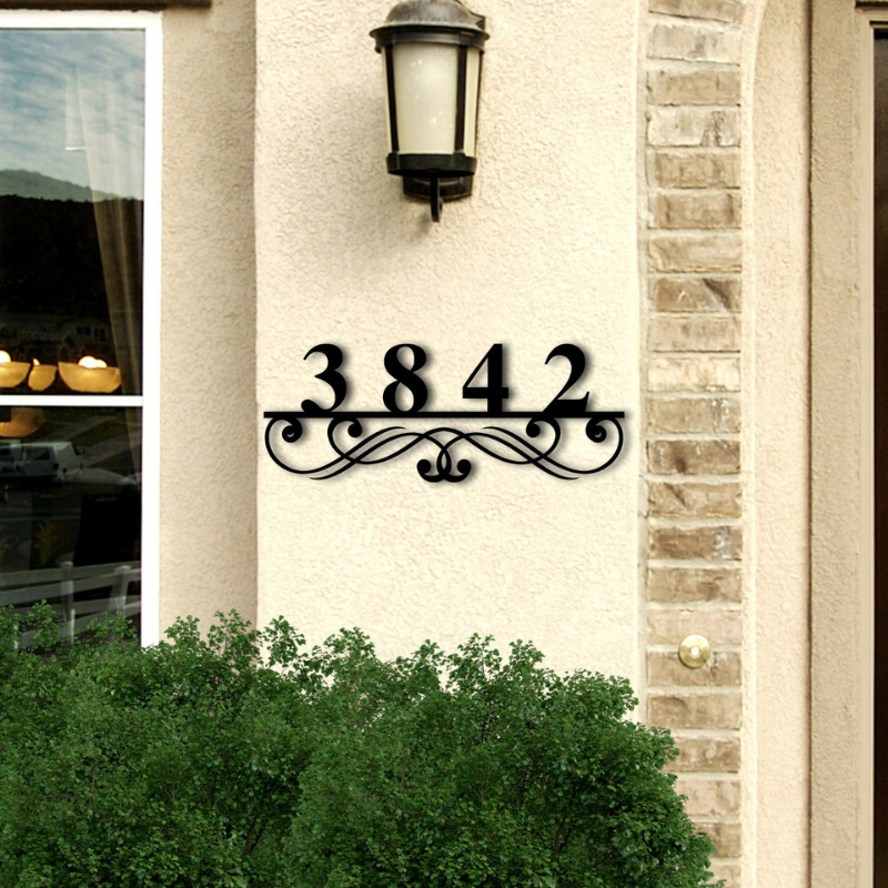 Custom Address Sign