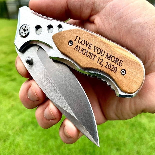 Custom Engraved Pocket Knife