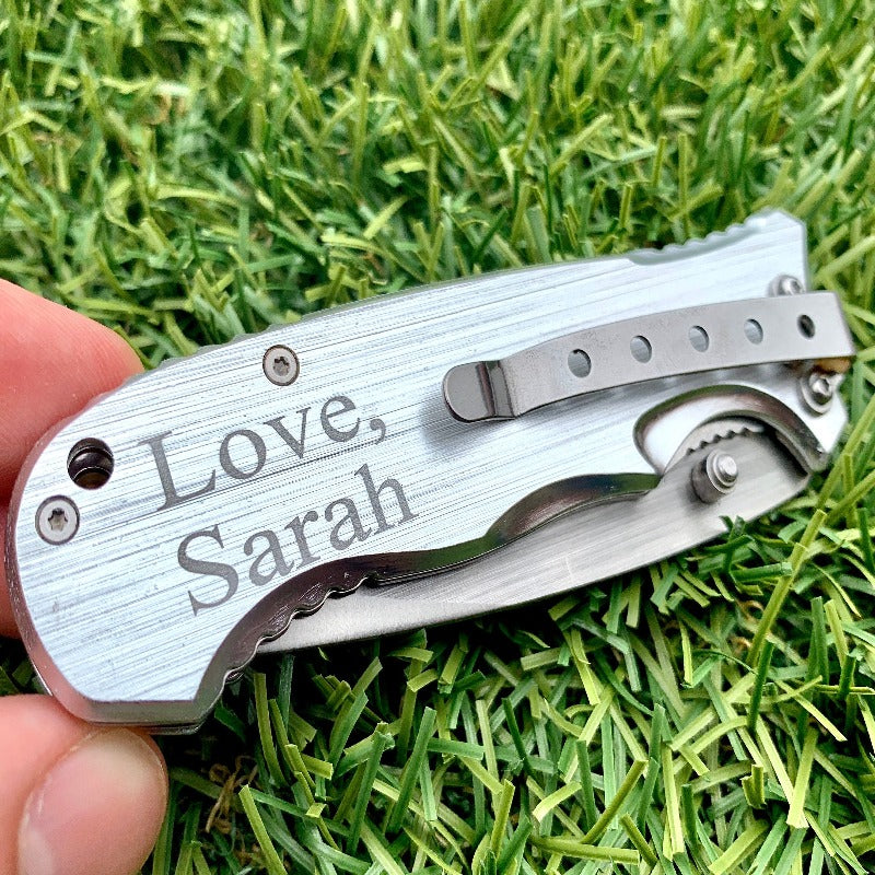 Custom Engraved Pocket Knife