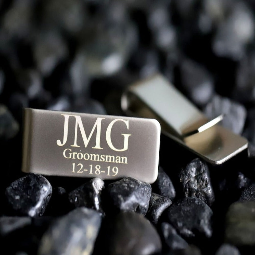 Custom Groomsmen Money Clip