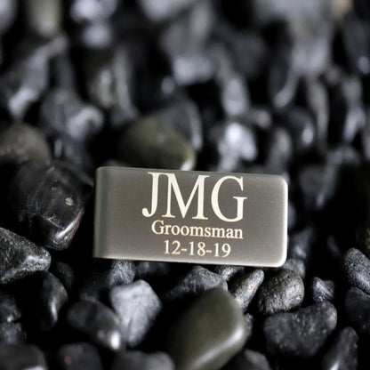 Custom Groomsmen Money Clip