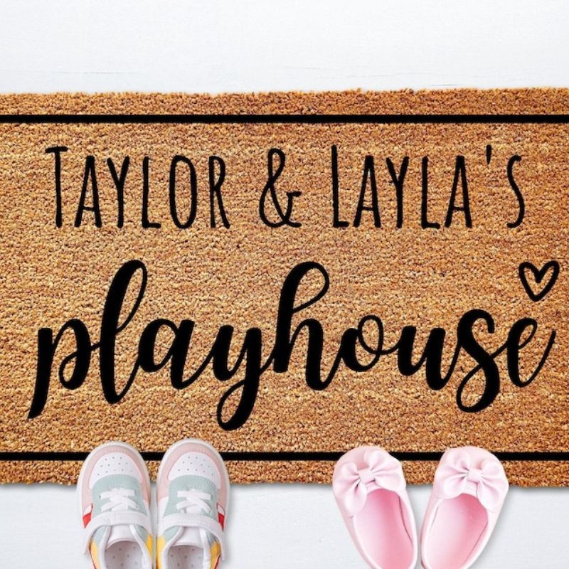 Custom Playhouse Doormat