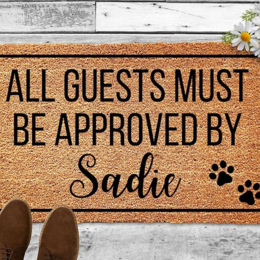 Custom Welcome Funny Print Doormat