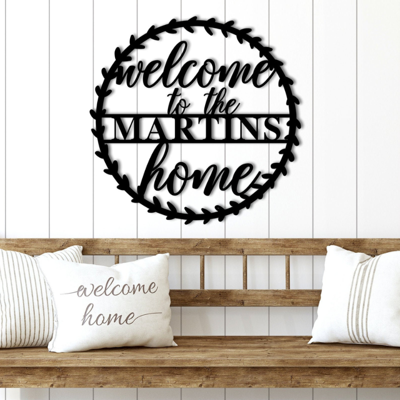 Custom Welcome Home Signs