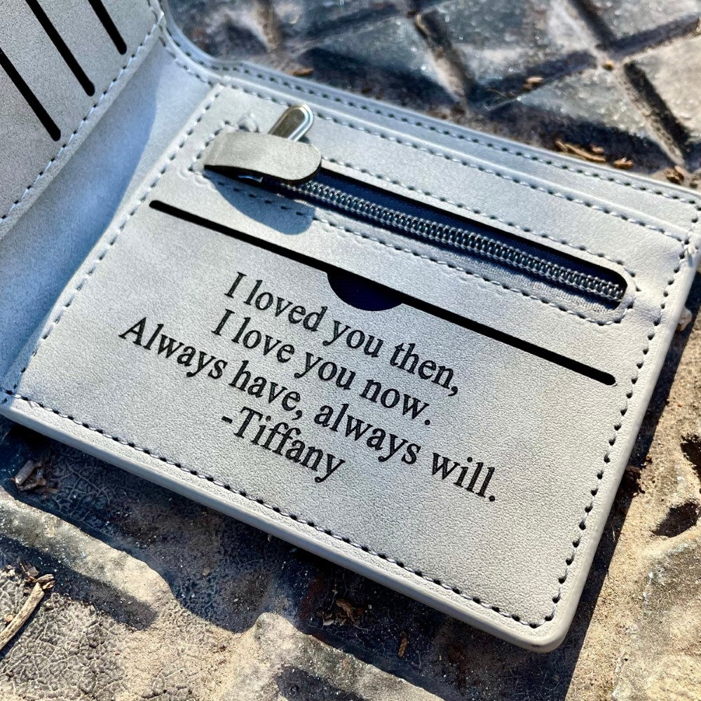 Customized Luxury Engraved Wallets