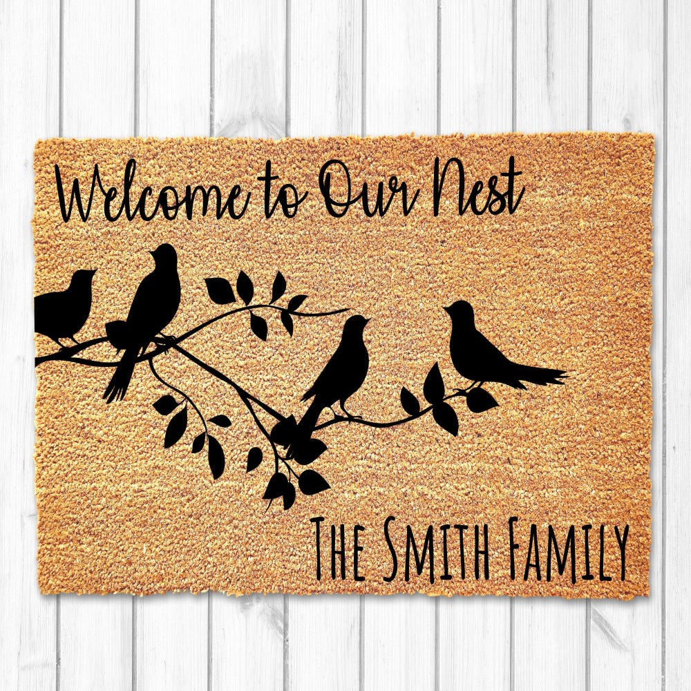 Customized Welcome Doormat Home Decor