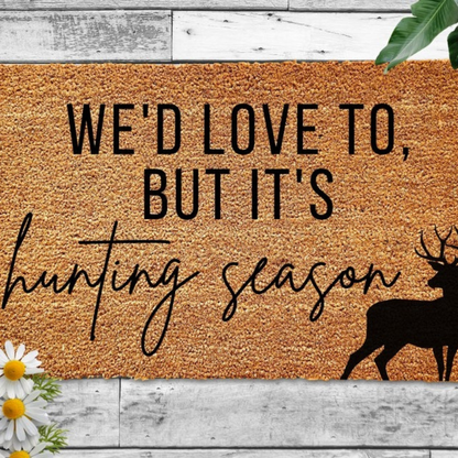 Deer Print Decor Door Mat