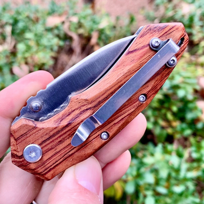 Elegant Engraved Knife