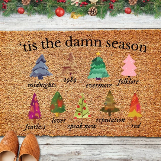 Elegant Swift Christmas Doormat