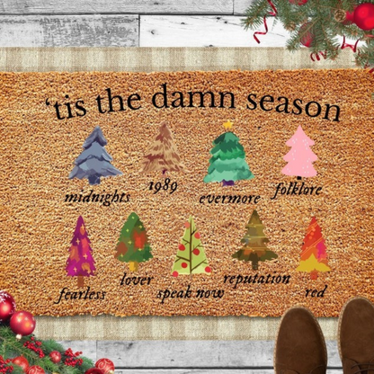 Elegant Swift Christmas Doormat