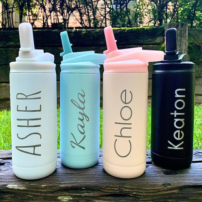 Engraved Kids Water Bottle