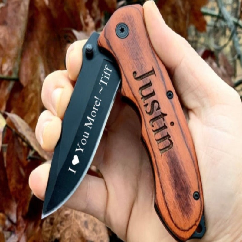 Engraved Personalized Pockets Knife