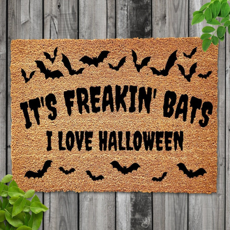 Funny Halloween Welcome Doormat
