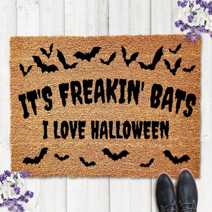 Funny Halloween Welcome Doormat