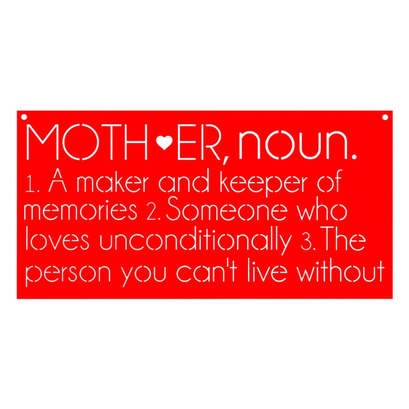 Mother Definition Sign