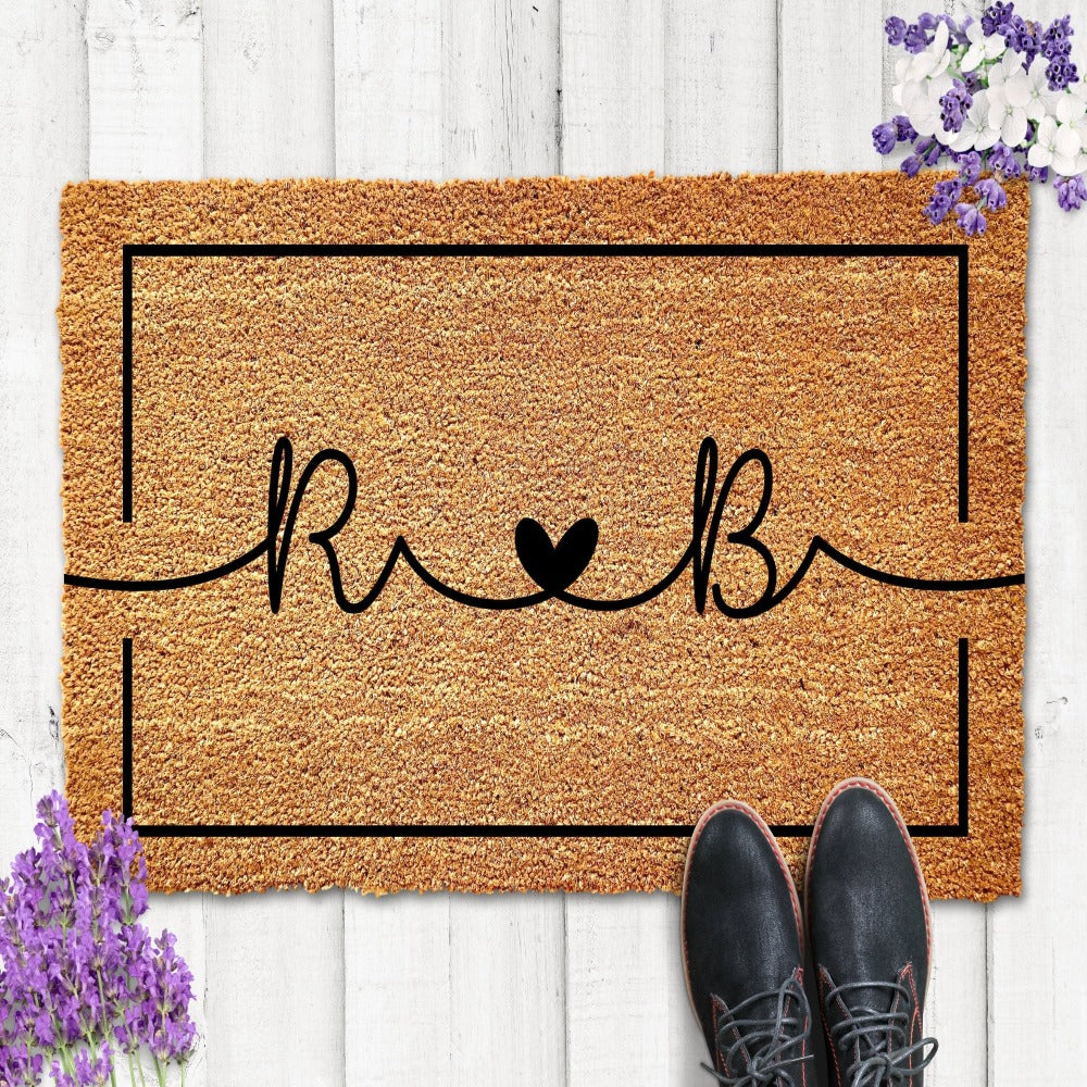 Newlywed Couples Personalized Doormat