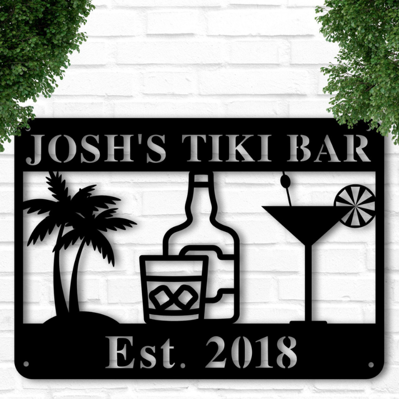 Personalized Bar Sign