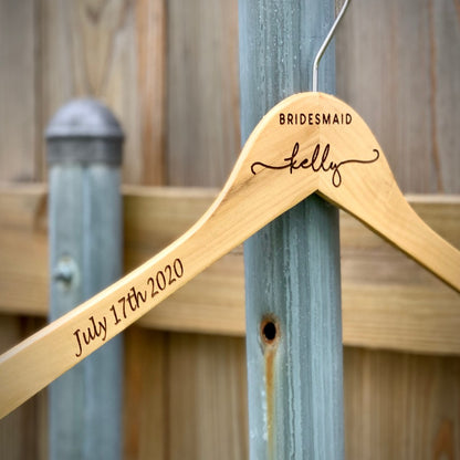 Personalized Bridesmaid Hangers