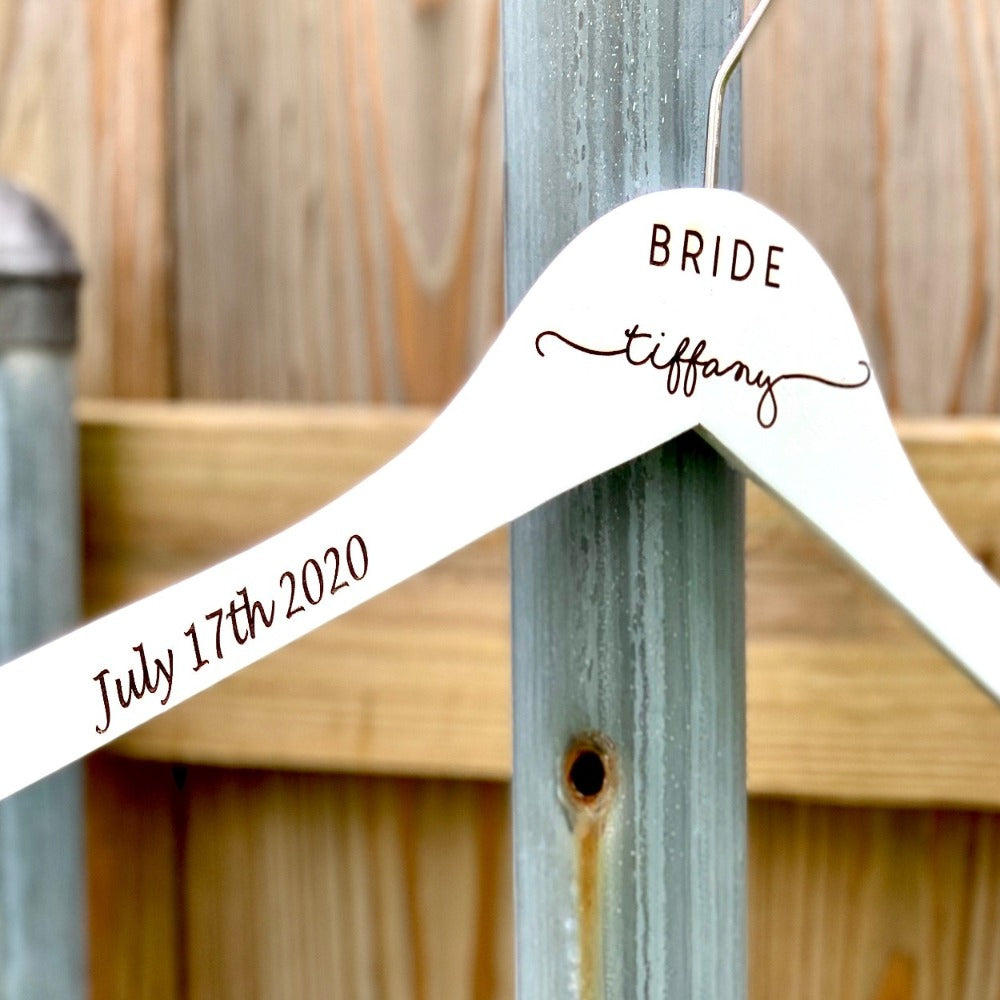 Personalized Bridesmaid Hangers