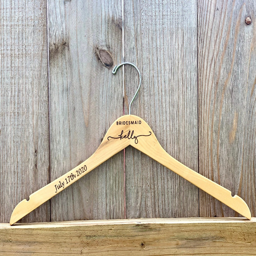 Personalized Bridesmaid Hangers