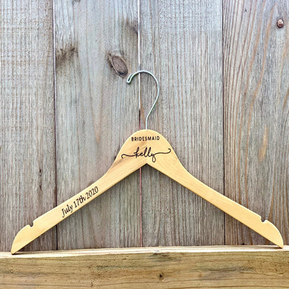 Personalized Bridesmaid Hangers