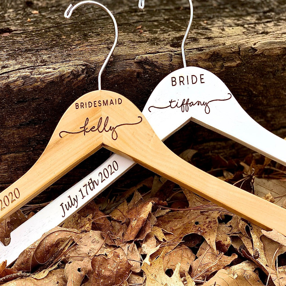 Personalized Bridesmaid Hangers