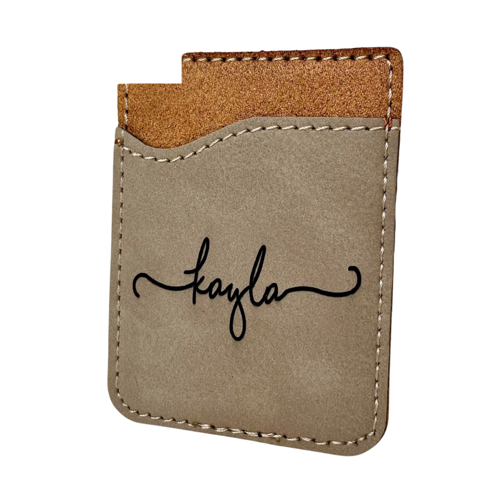 Personalized Cell Phone Wallet