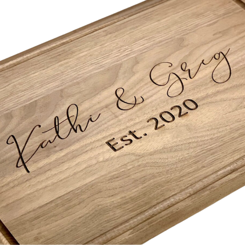 Personalized Cutting Board For Wedding