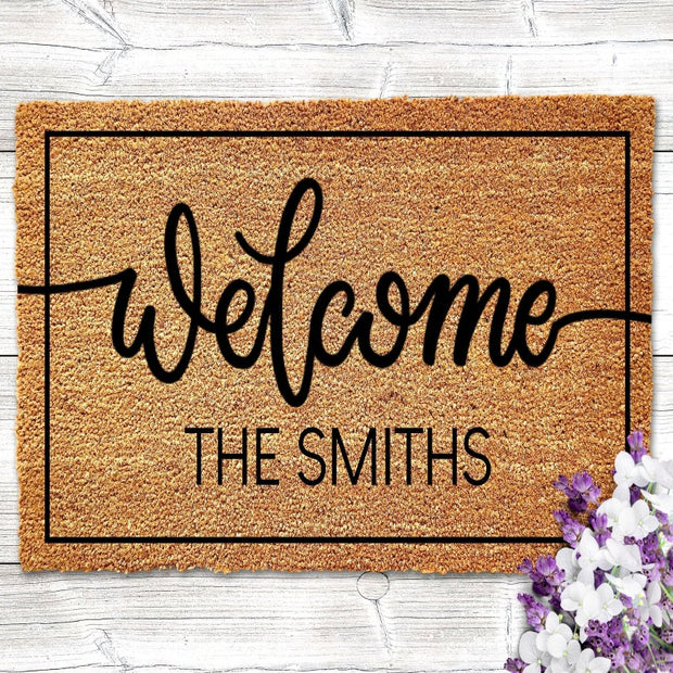 Personalized Doormats With Family Name