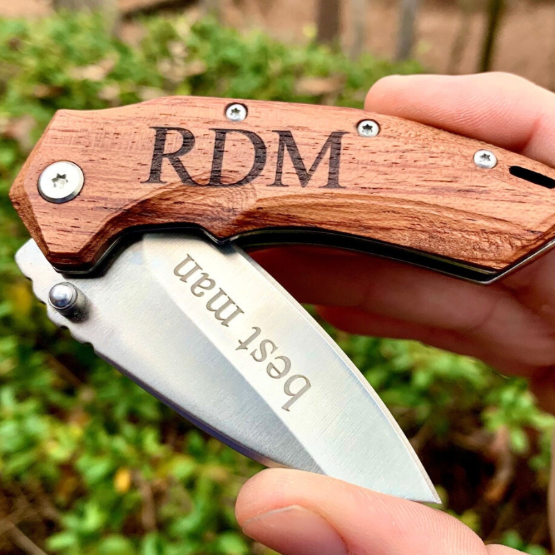 Personalized Engraved Knife