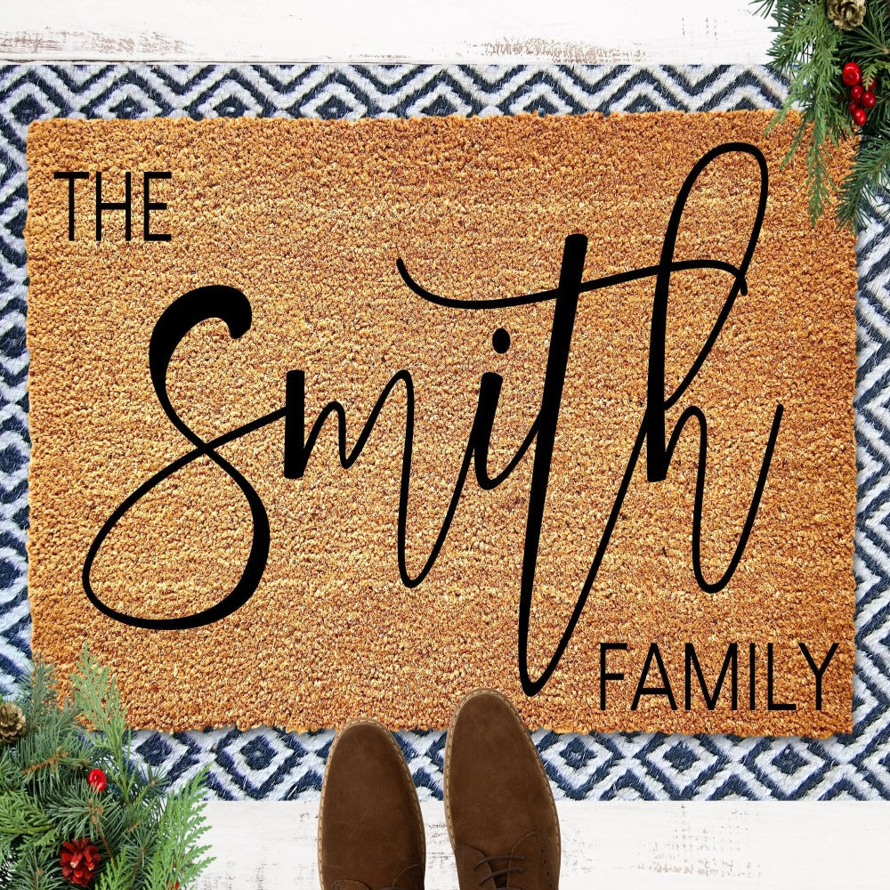 Personalized Family Name Doormat