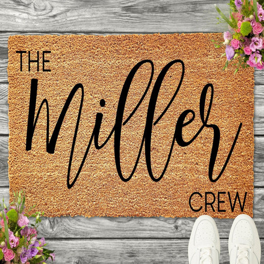 Personalized Family Name Doormat