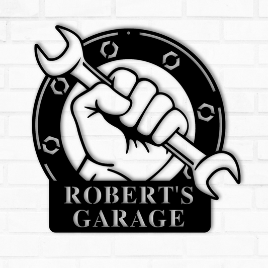 Personalized Garage Sign