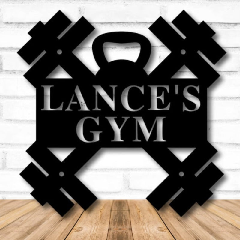 Personalized Gym Signs For Workout Room