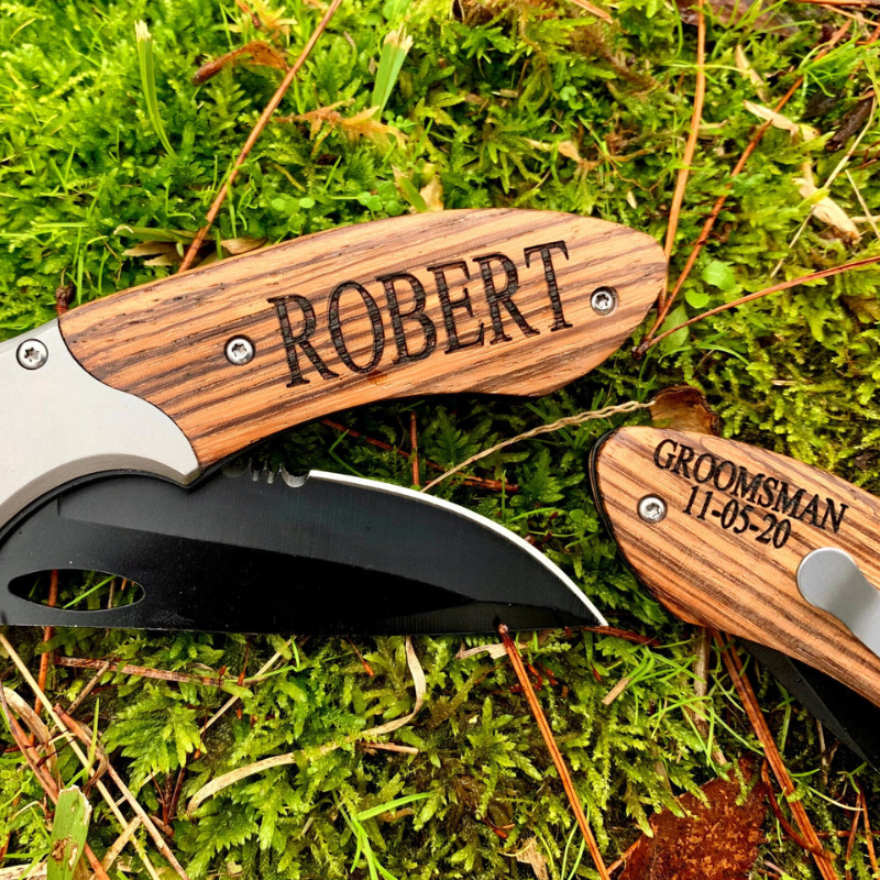 Personalized Knife For Groomsmen