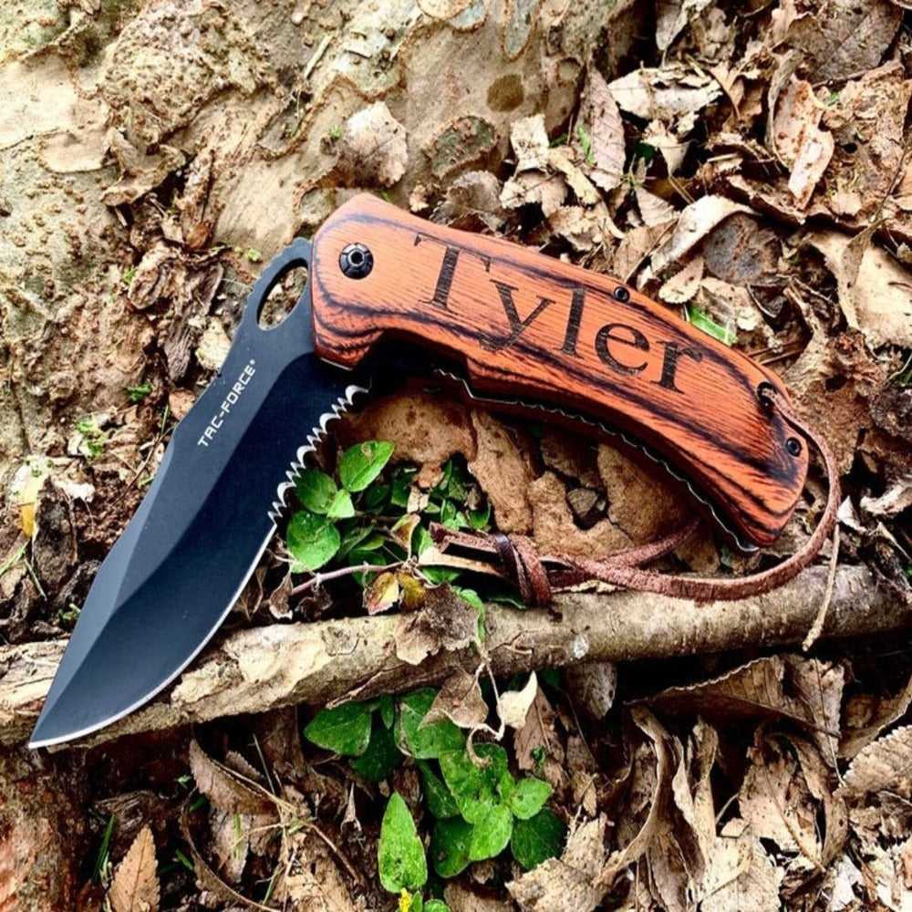 Personalized Laser Engraved Pocket Knife