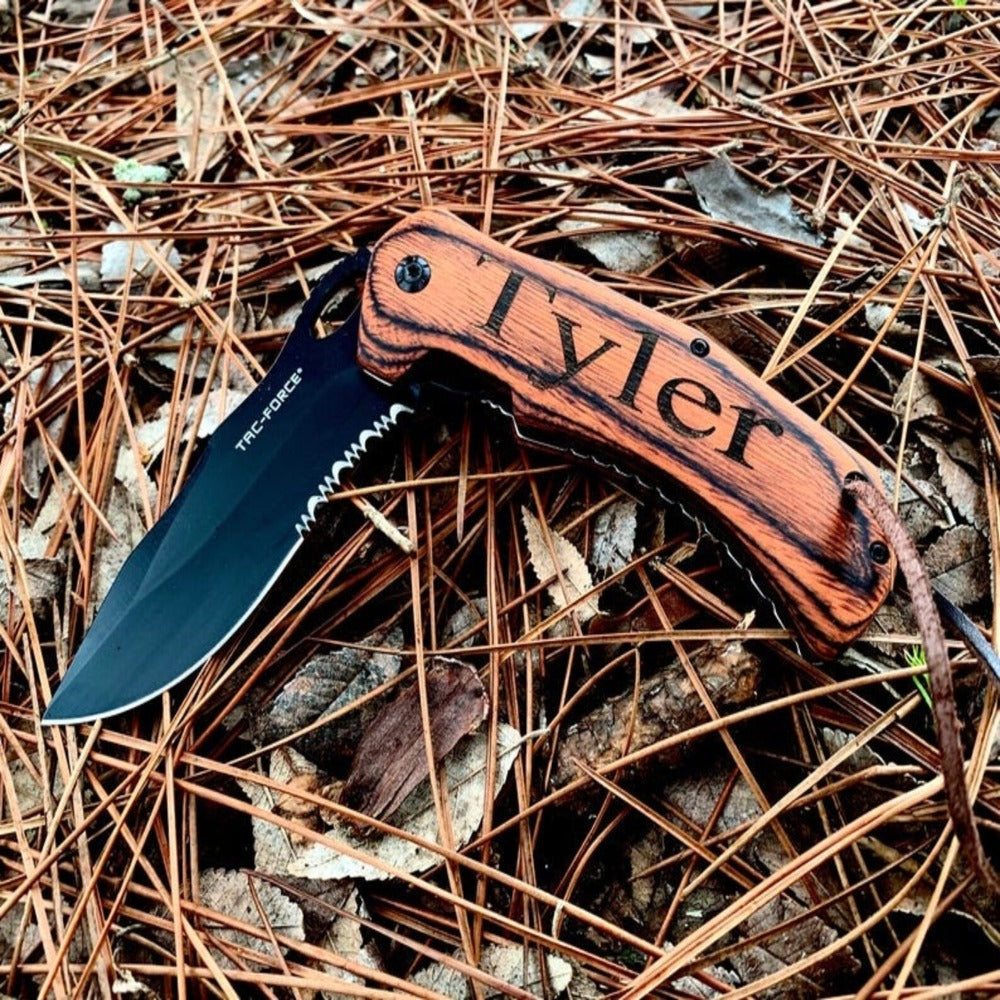 Personalized Laser Engraved Pocket Knife