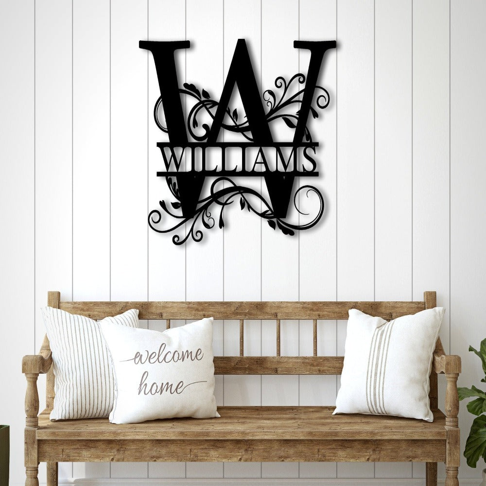 Personalized Metal Monograms Ideal Home Gifts