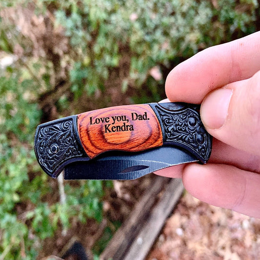 Personalized Tiny Pocket Knife