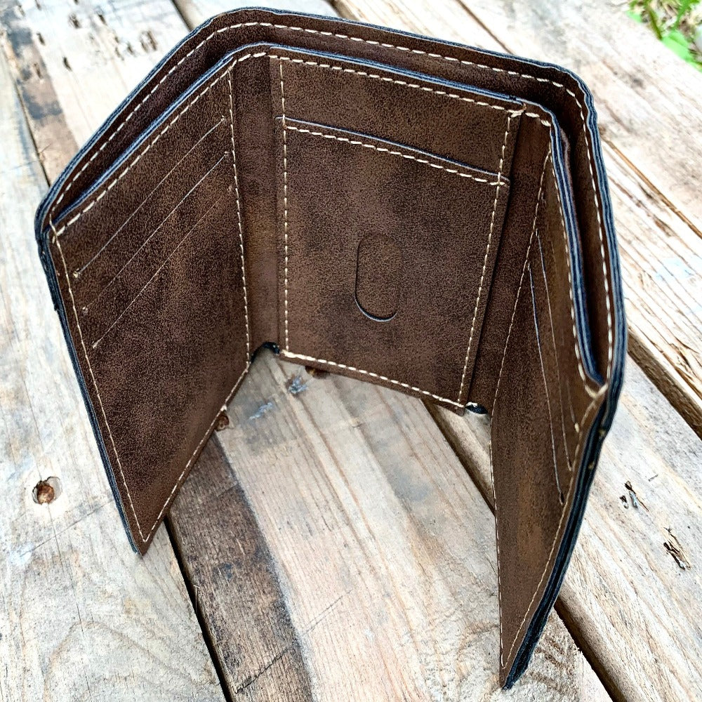 Personalized Trifold Wallet