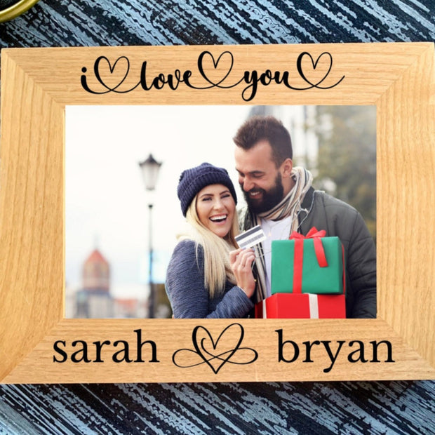 Personalized Valentines Gift Frame