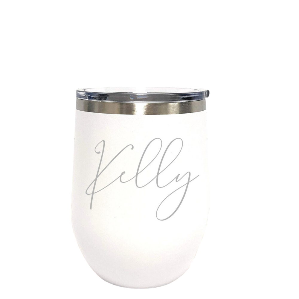 Personalized Wine Tumbler With Lid