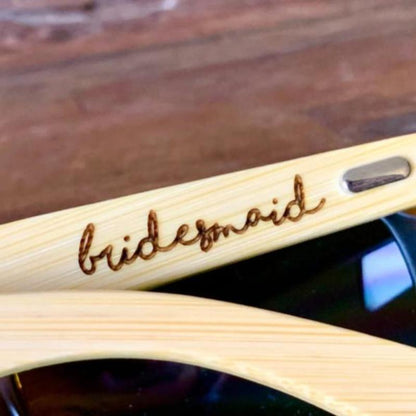 Personalized Wooden Sunglasses