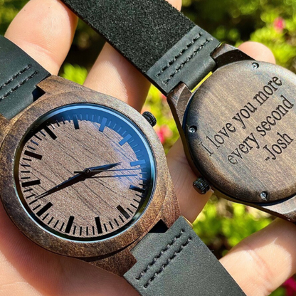 Personalized Wooden Watch